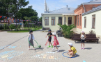 Летняя площадка ДХШ «Творческая мастерская 2022» начала свою работу